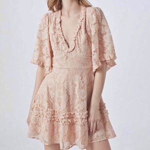 Mini lace dress